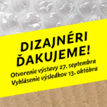 Vernisáž výstavy Národná cena za dizajn 2017