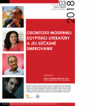 Osobitosti modernej egyptskej literatúry a jej súčasné smerovanie