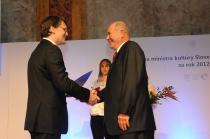 Minister kultúry SR Marek Maďarič udelil Ceny ministra kultúry za rok 2012