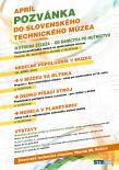 POZVÁNKA DO SLOVENSKÉHO TECHNICKÉHO MÚZEA /APRÍL 2018
