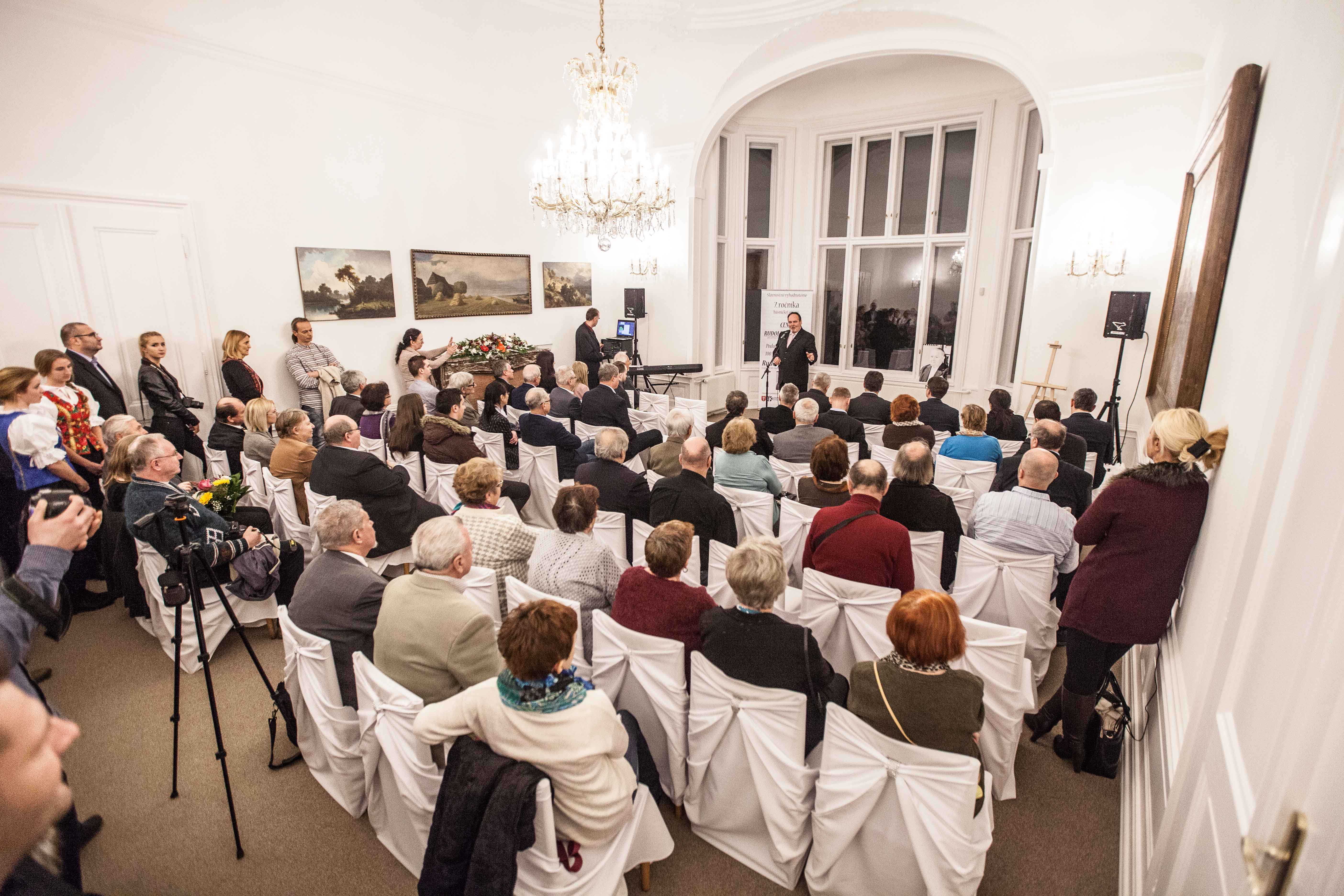 Cena Rudolfa Fabryho - obnovené priestory kaštieľa v Budmericiach