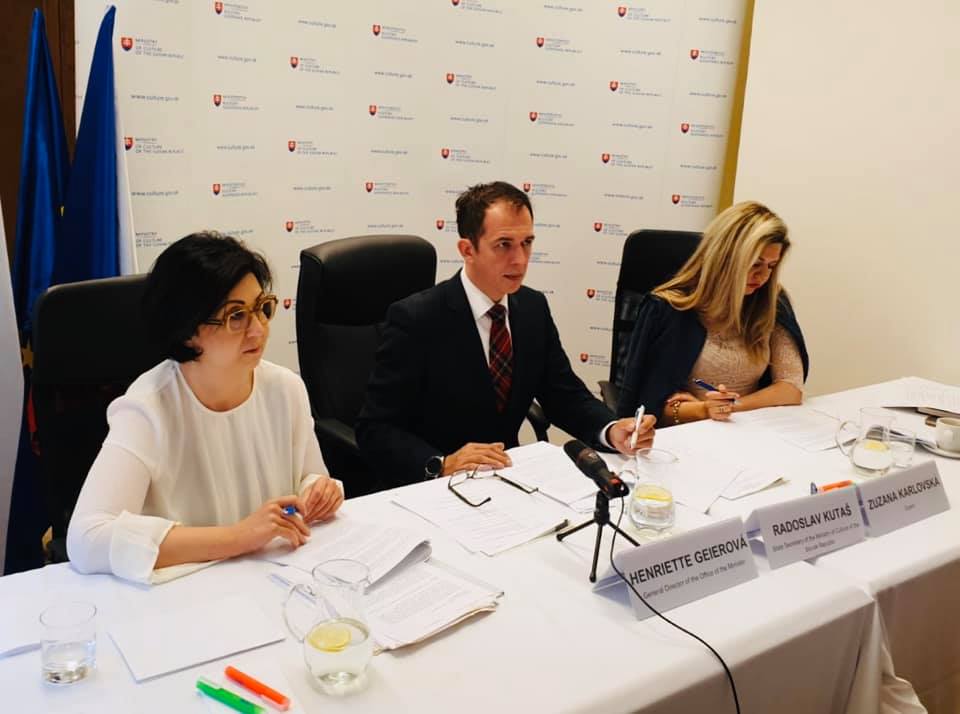 Videokonferencia ministrov kultúry V4