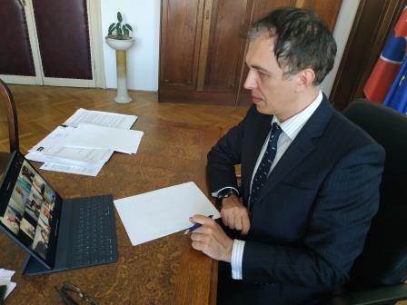 Online konferencia ministrov kultúry organizovaná UNESCO-m