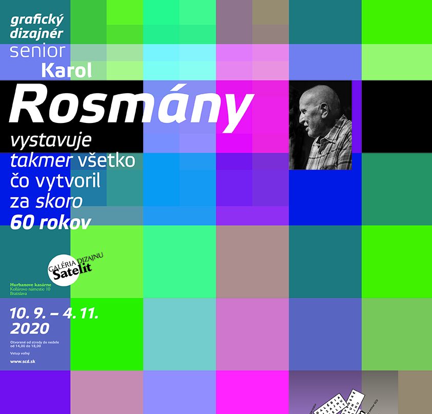 Senior Karol Rosmány vystavuje
