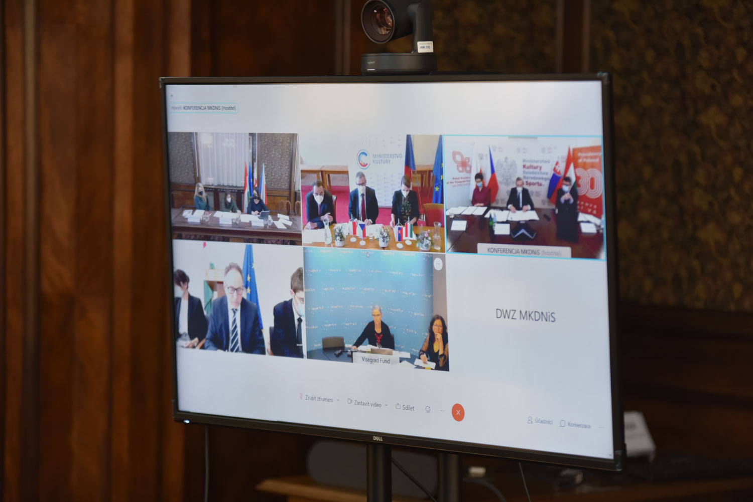 Ministerka kultúry diskutovala s predstaviteľmi V4 na tému socioekonomického postavenia ľudí pracujúcich v kultúre