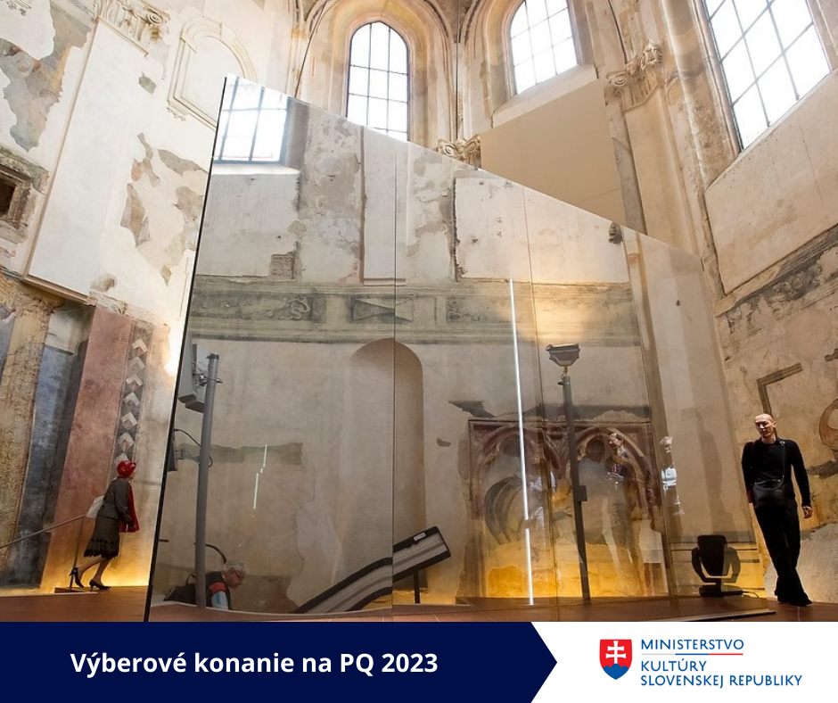 Výzva na Pražské Quadriennale 2023 – výberové konanie na slovenskú expozíciu