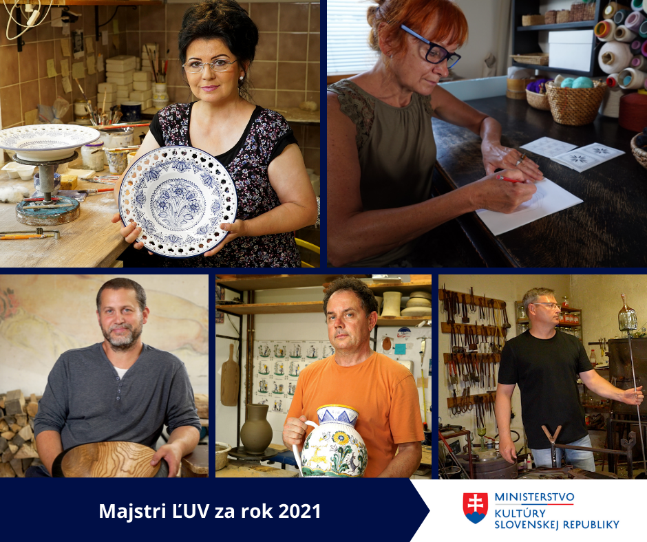 Majstri ľudovej umeleckej výroby za rok 2021