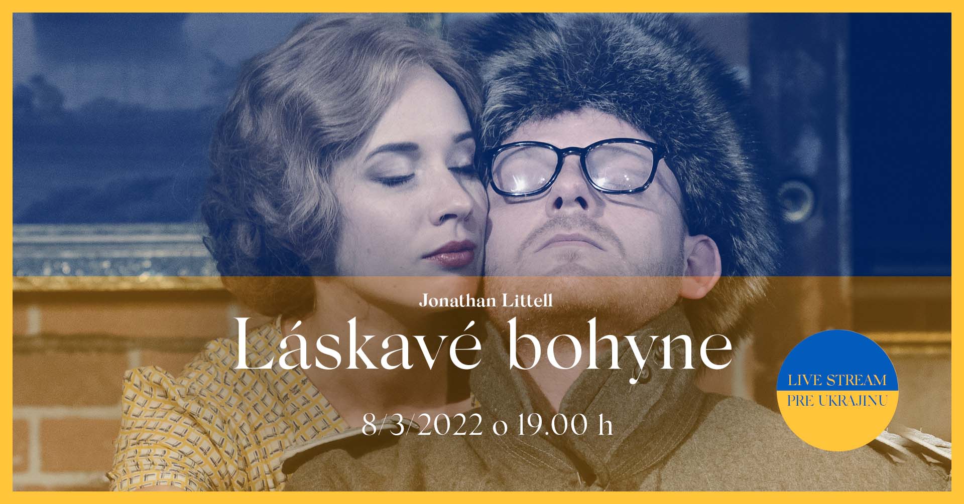 Činohra SND odohrá inscenáciu Láskavé bohyne na pomoc Ukrajine