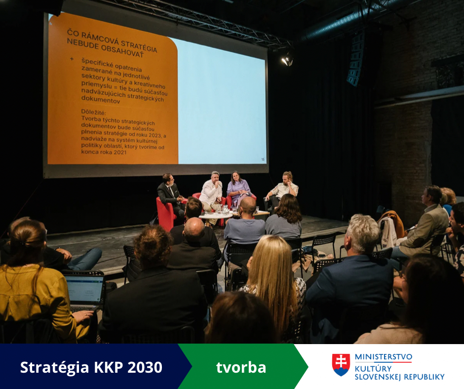 Prelomový dokument ministerstva kultúry Stratégia KKP SR 2030 vstupuje do finálnej fázy