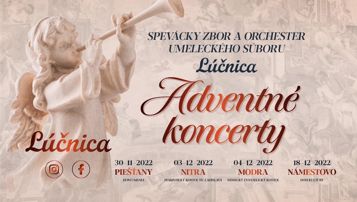 Lúčnica prináša adventné koncerty
