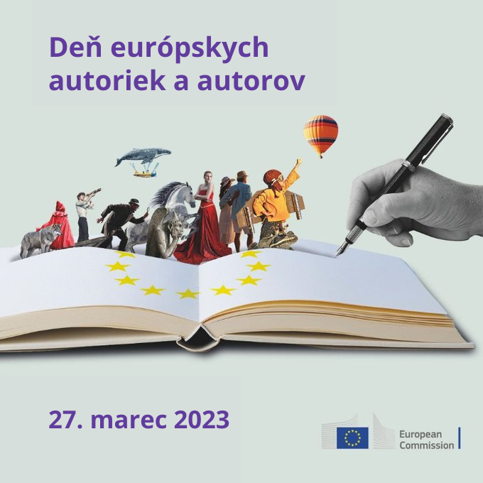 Pondelok 27. marec 2023 je prvým ročníkom Dňa európskych autoriek a autorov. Európska komisia chce novou iniciatívou inšpirovať k čítaniu.
