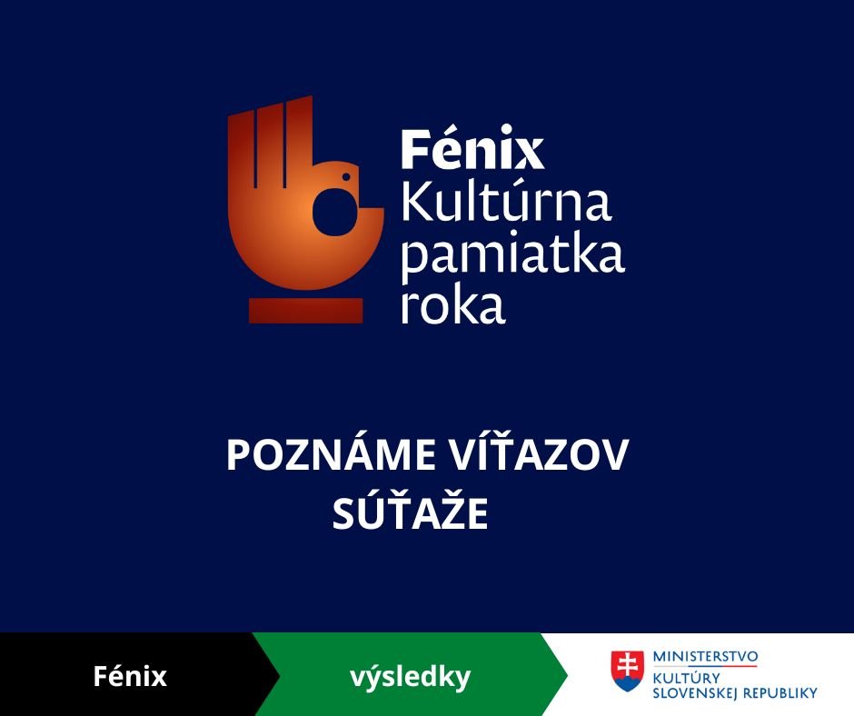 Súťaž Fénix – Kultúrna pamiatka roka spoznala svojich víťazov