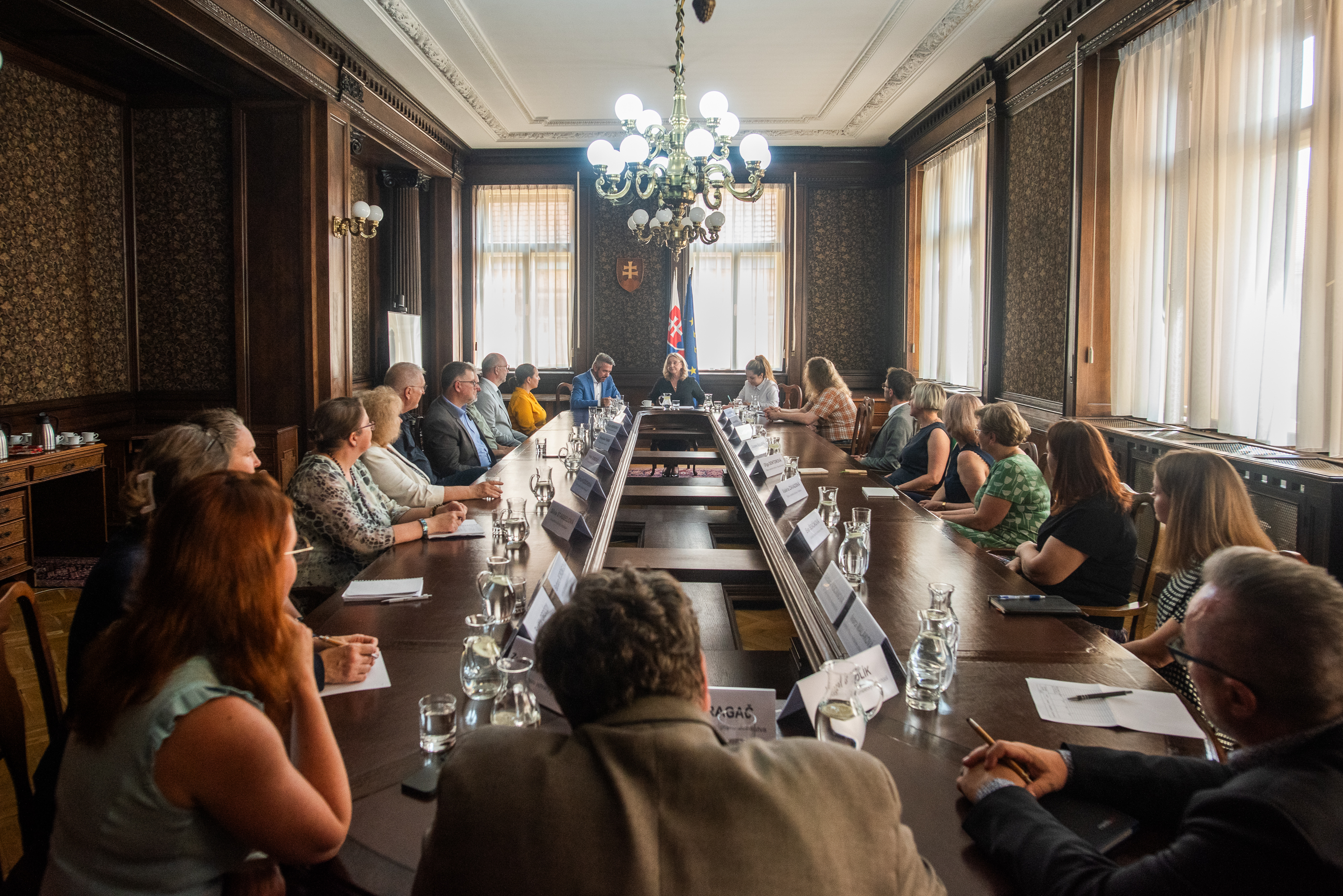 Ministerka kultúry Silvia Hroncová sa stretla so štatutármi inštitúcií MK SR