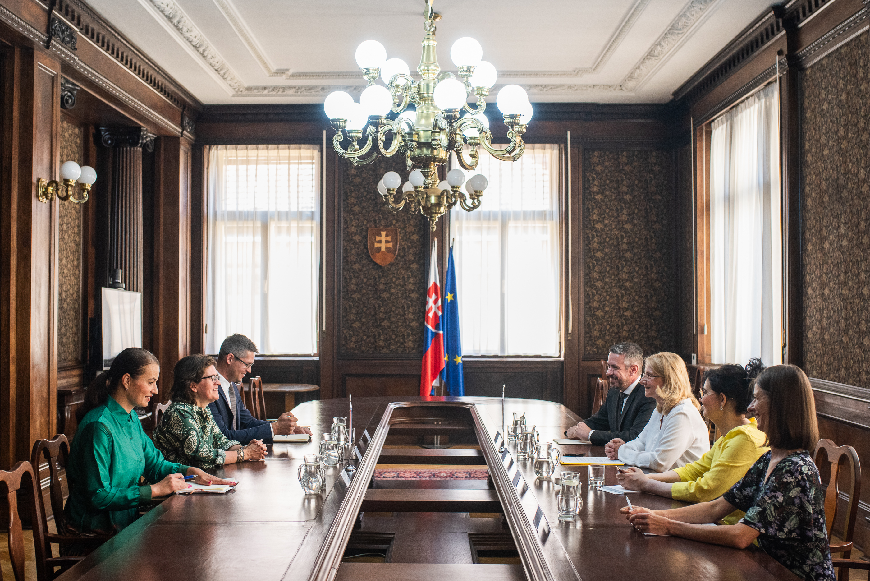 Stretnutie s veľvyslankyňou Holandského kráľovstva J. E. Gabriellou Sancisi na pôde Ministerstva kultúry SR