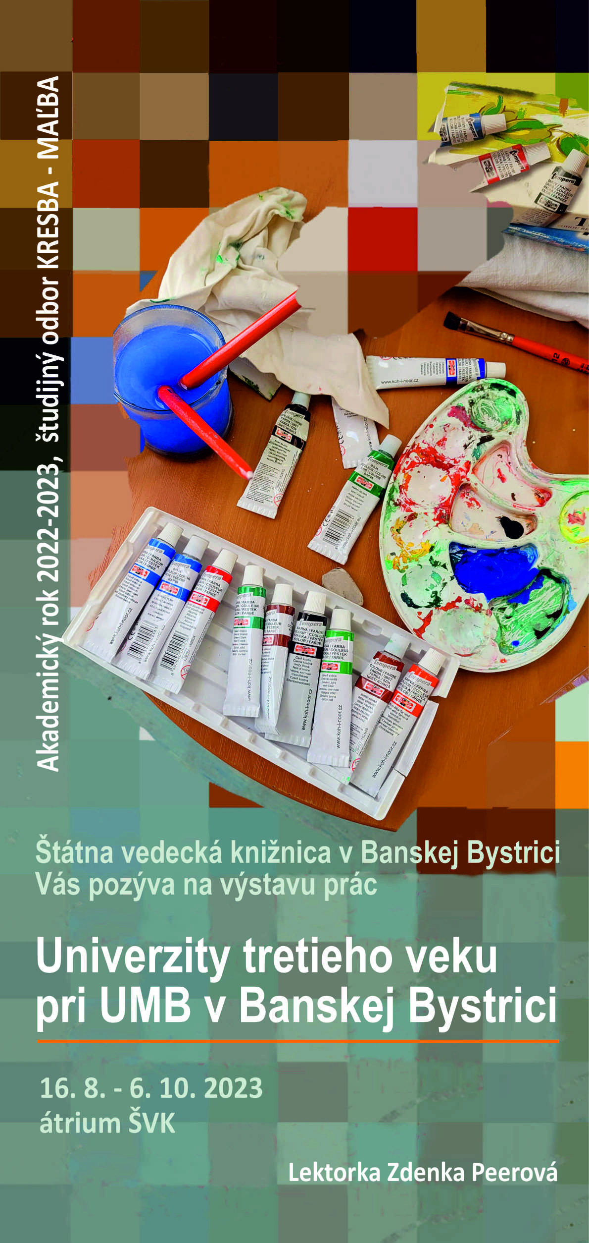 Výstava študentských prác absolventov UTV pri UMB v Banskej Bystrici