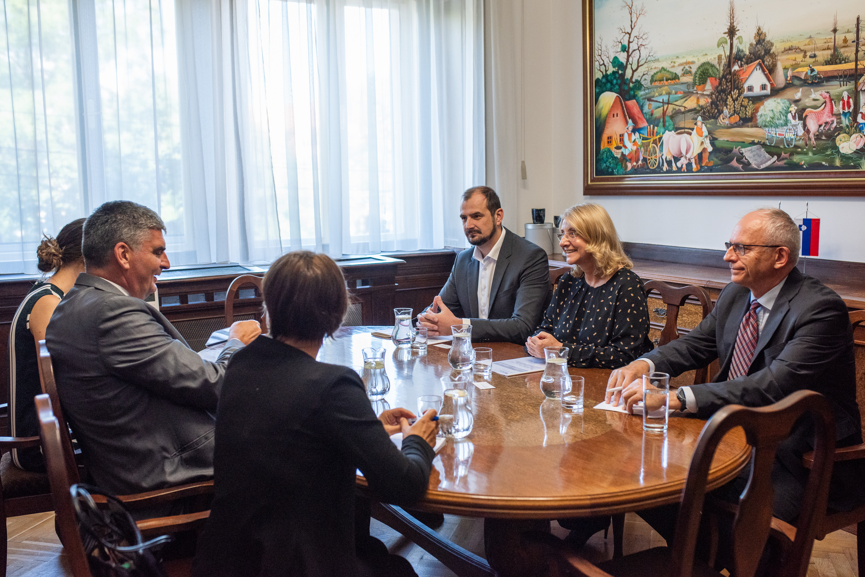Ministerka kultúry prijala veľvyslanca Slovinska