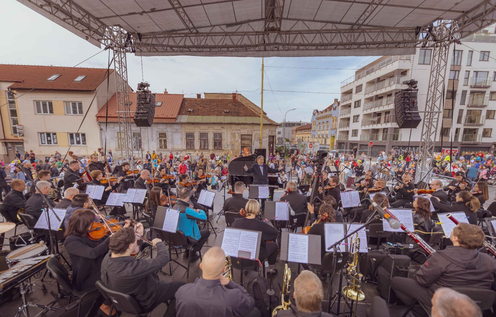 Open air koncert košickej opery k stému maratónu