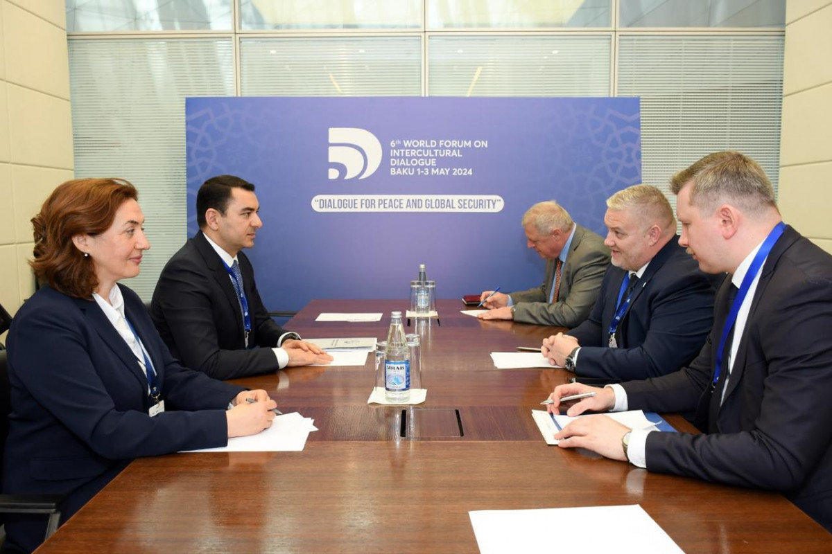 Štátny tajomník M. Maruška na svetovom fóre v Baku vyzdvihol mierovú úlohu kultúry