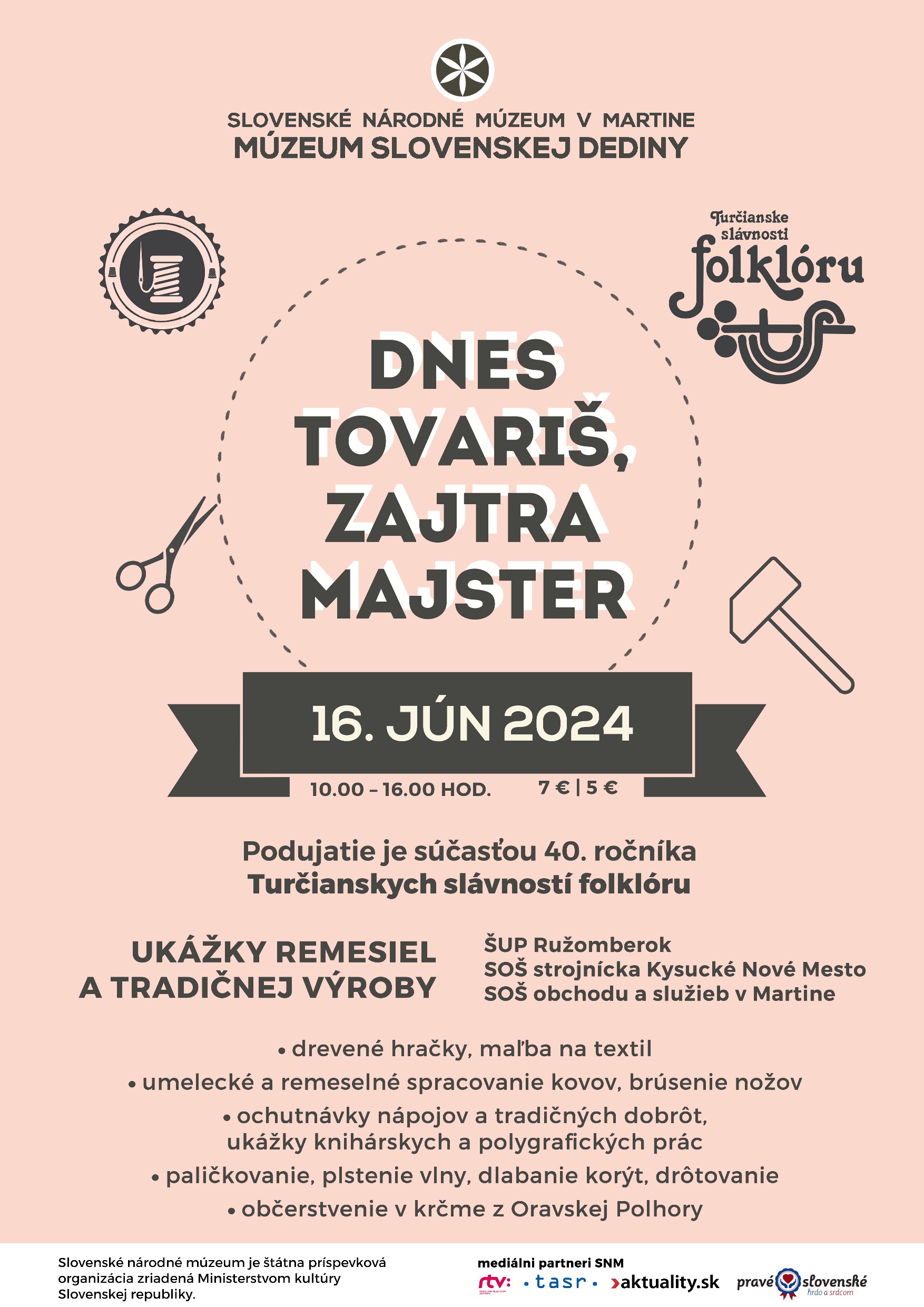 40. ročník Turčianskych slávnosti folklóru
