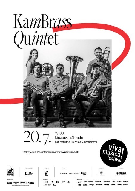KamBrass Quintet – Festival Viva Musica! v Lisztovej záhrade