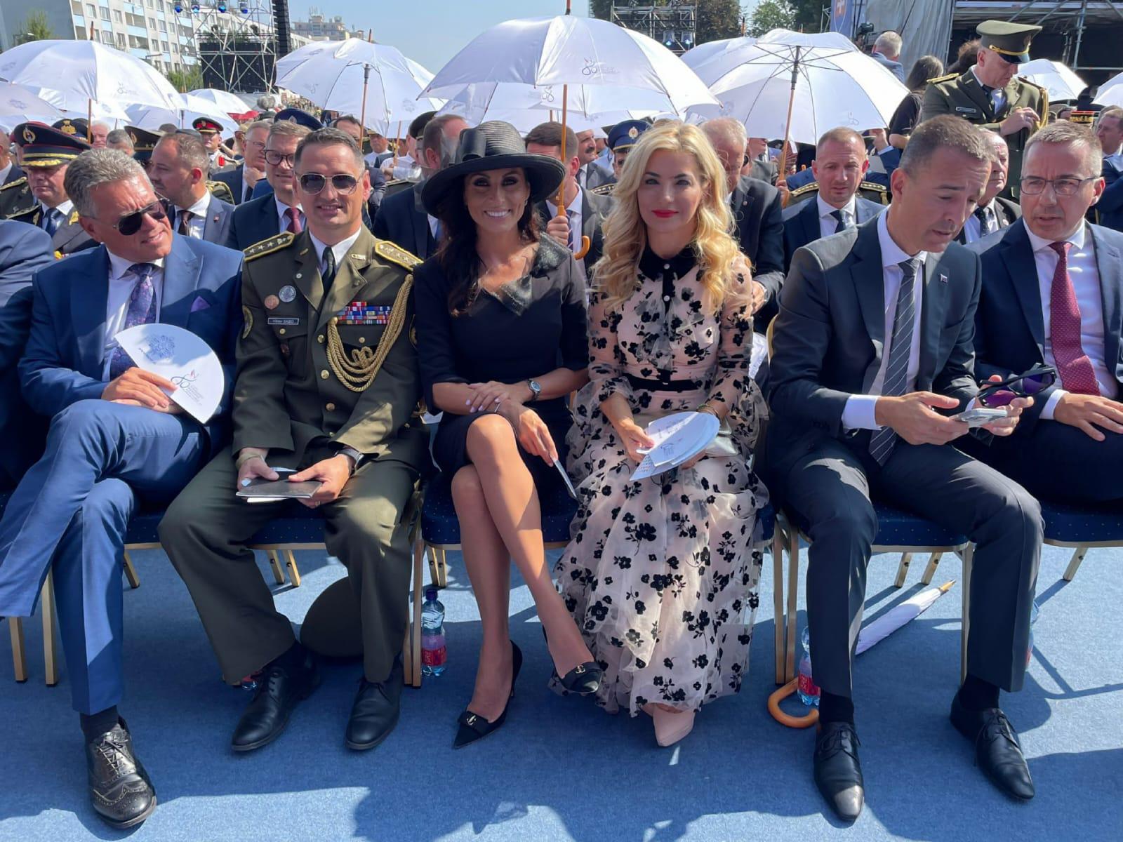 Ministerka kultúry SR Martina Šimkovičová sa zúčastňuje na Celoštátnych oslavách 80.výročia Slovenského národného povstania