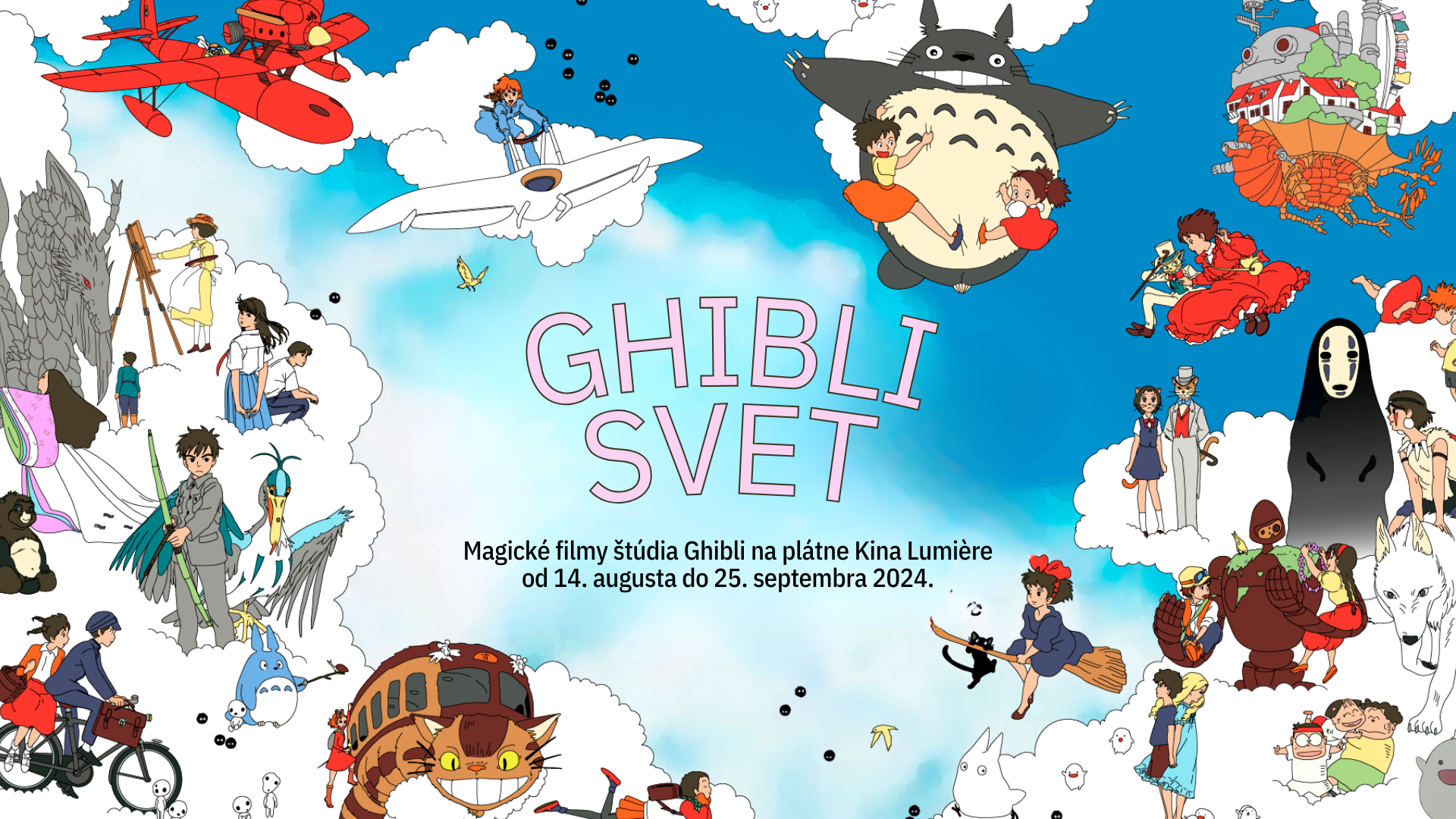 Cyklus animovaných filmov japonského štúdia Ghibli v Kine Lumière pozýva divákov do sveta fantázie