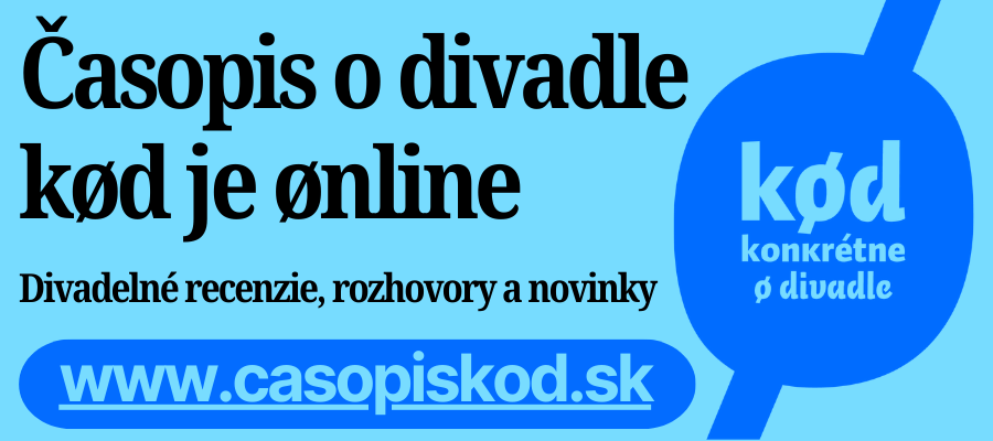 Časopis o divadle kød je online