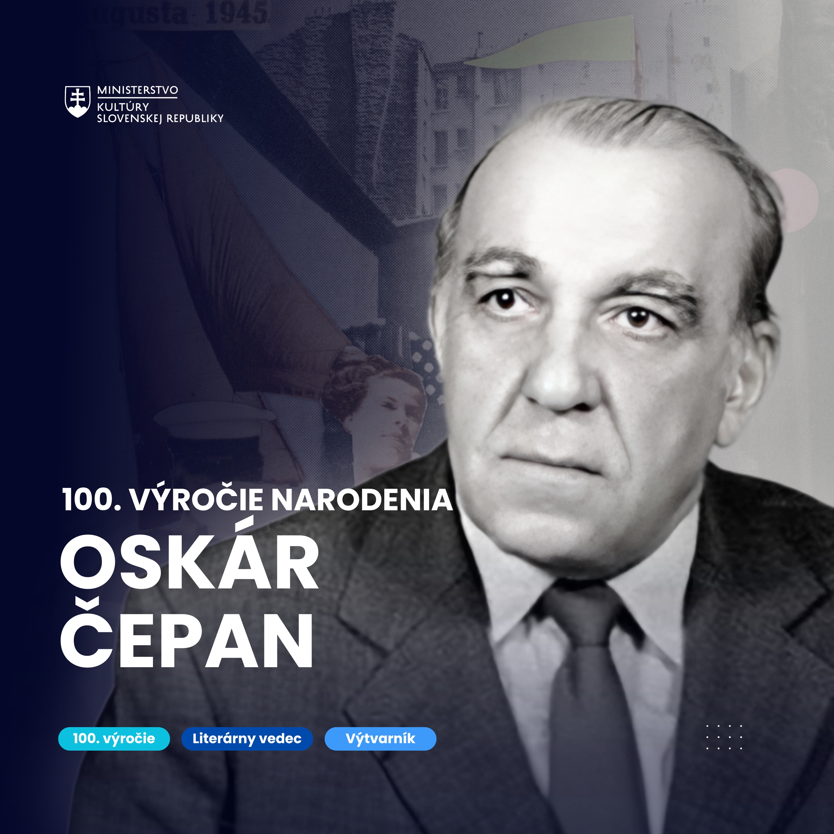 100. výročie narodenia Oskára Čepana – uznávaného literárneho vedca a výtvarníka