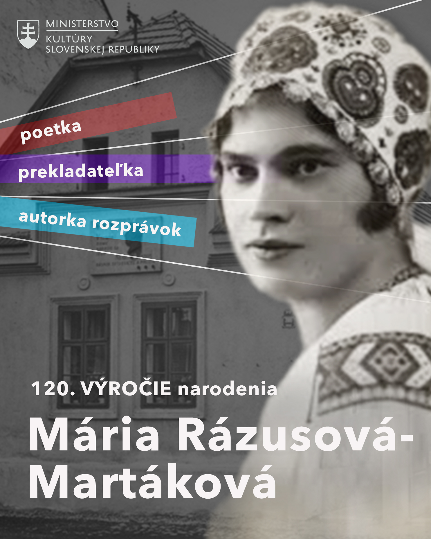 Dnes si pripomíname narodenie výnimočnej spisovateľky Márie Rázusovej-Martákovej