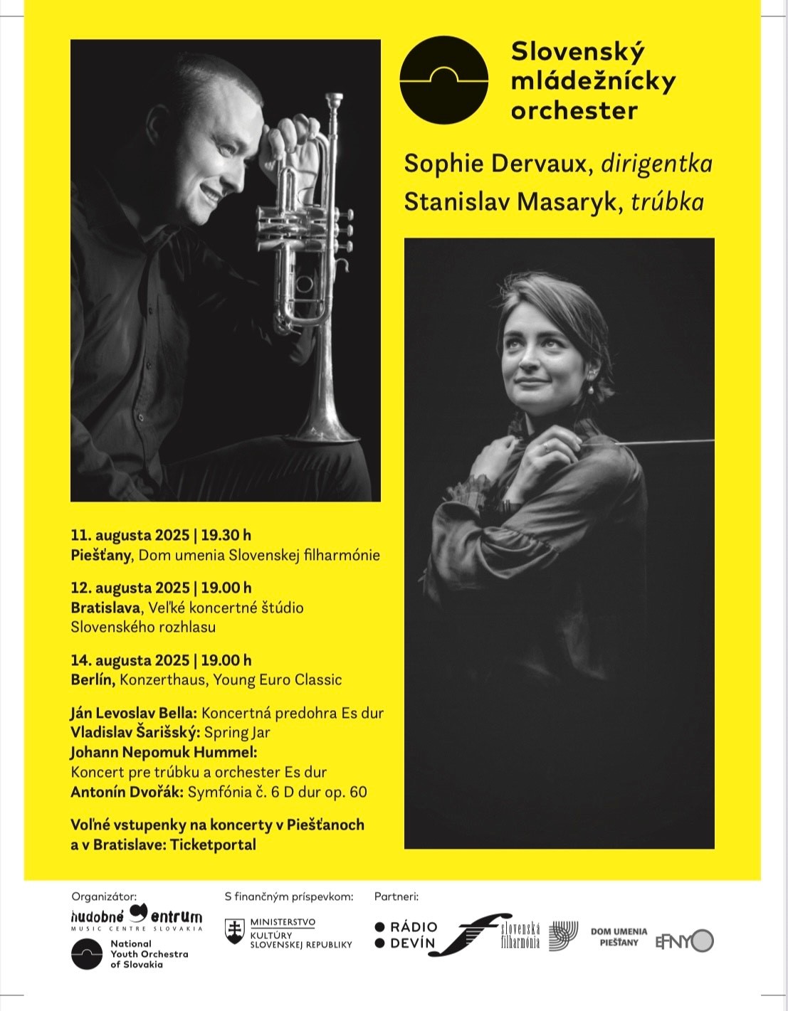 Slovenský mládežnícky orchester vystúpi v Berlíne na festivale Young Euro Classic