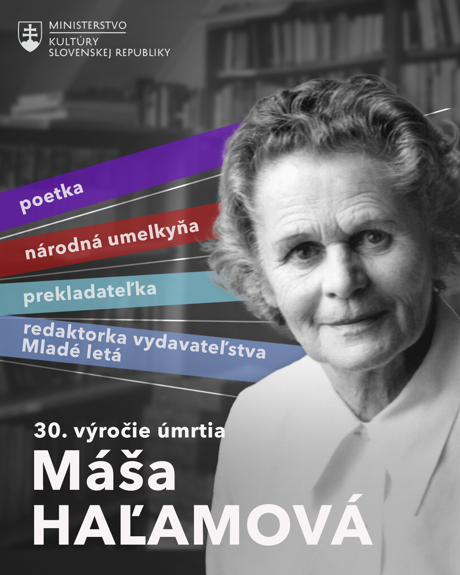 30. výročie úmrtia spisovateľky Maše Haľamovej – tichého hlasu veľkej lyriky
