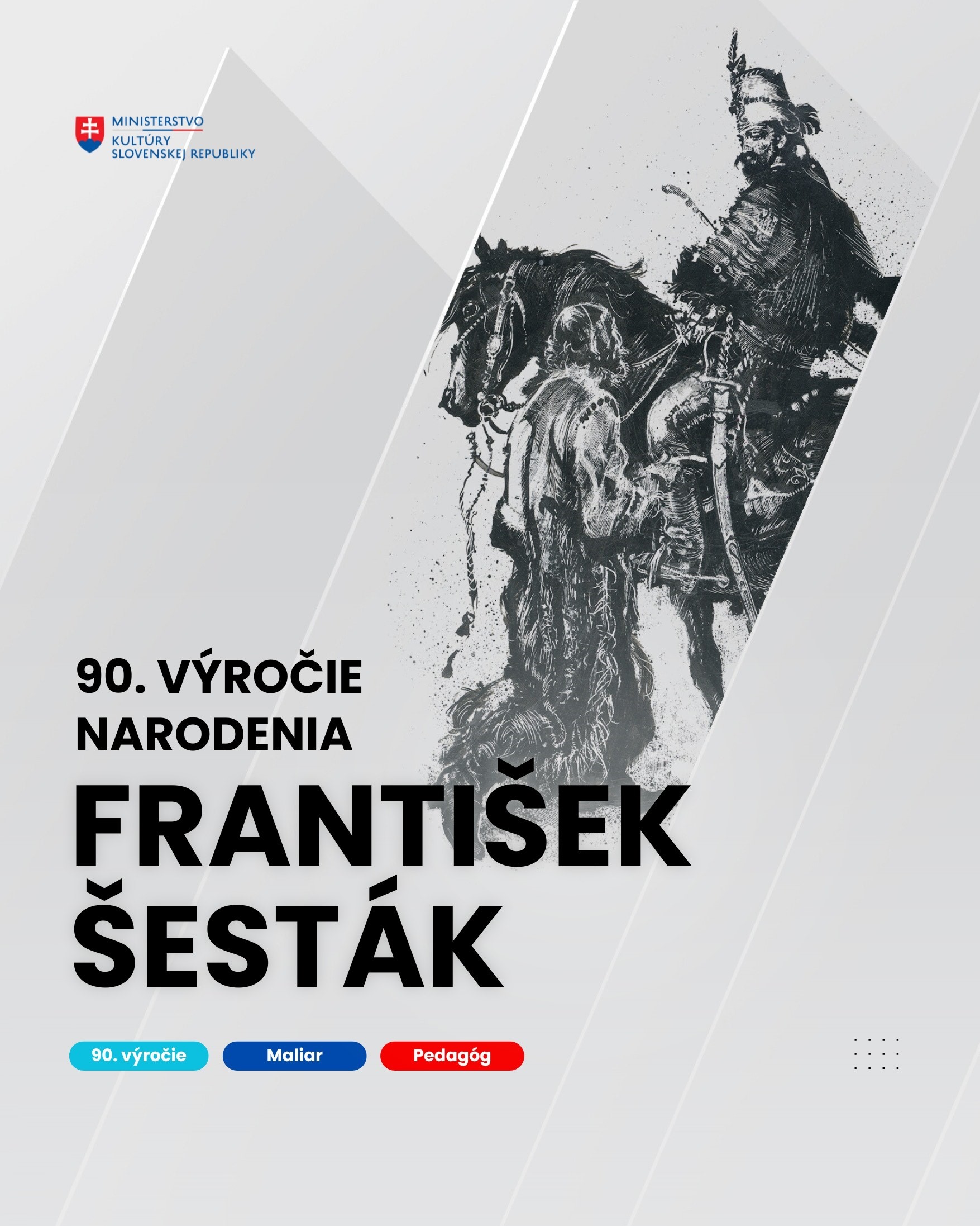 90. výročie narodenia významného slovenského akademického maliara Františka Šestáka
