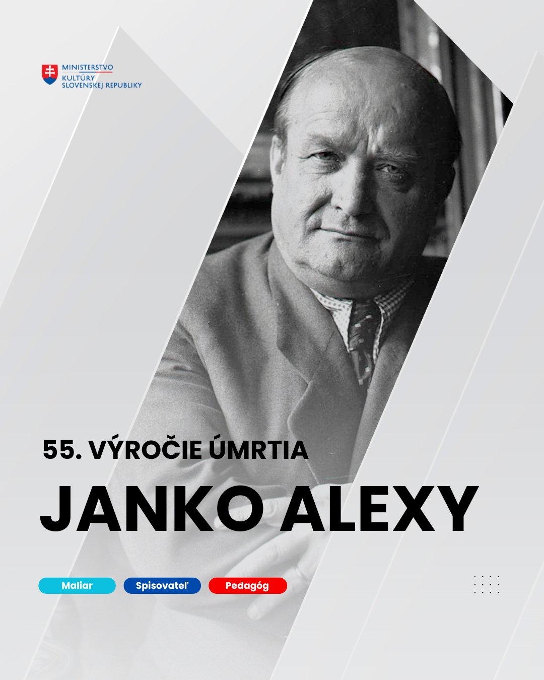 55. výročie úmrtia Janka Alexyho – významného slovenského maliara