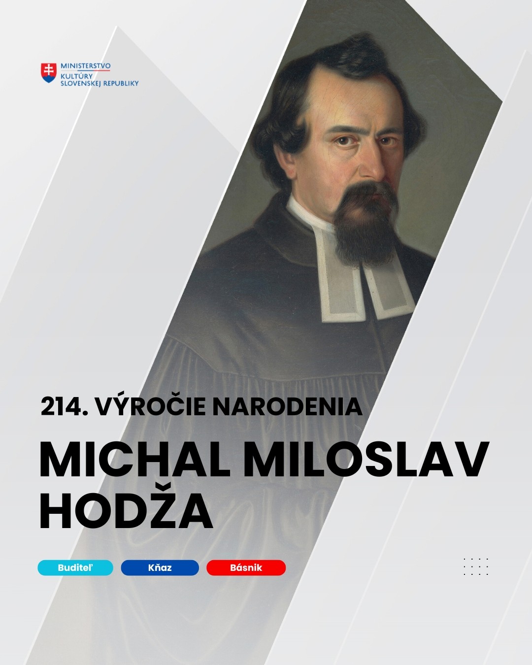 Pripomíname si 214. výročie narodenia Michala Miloslava Hodžu