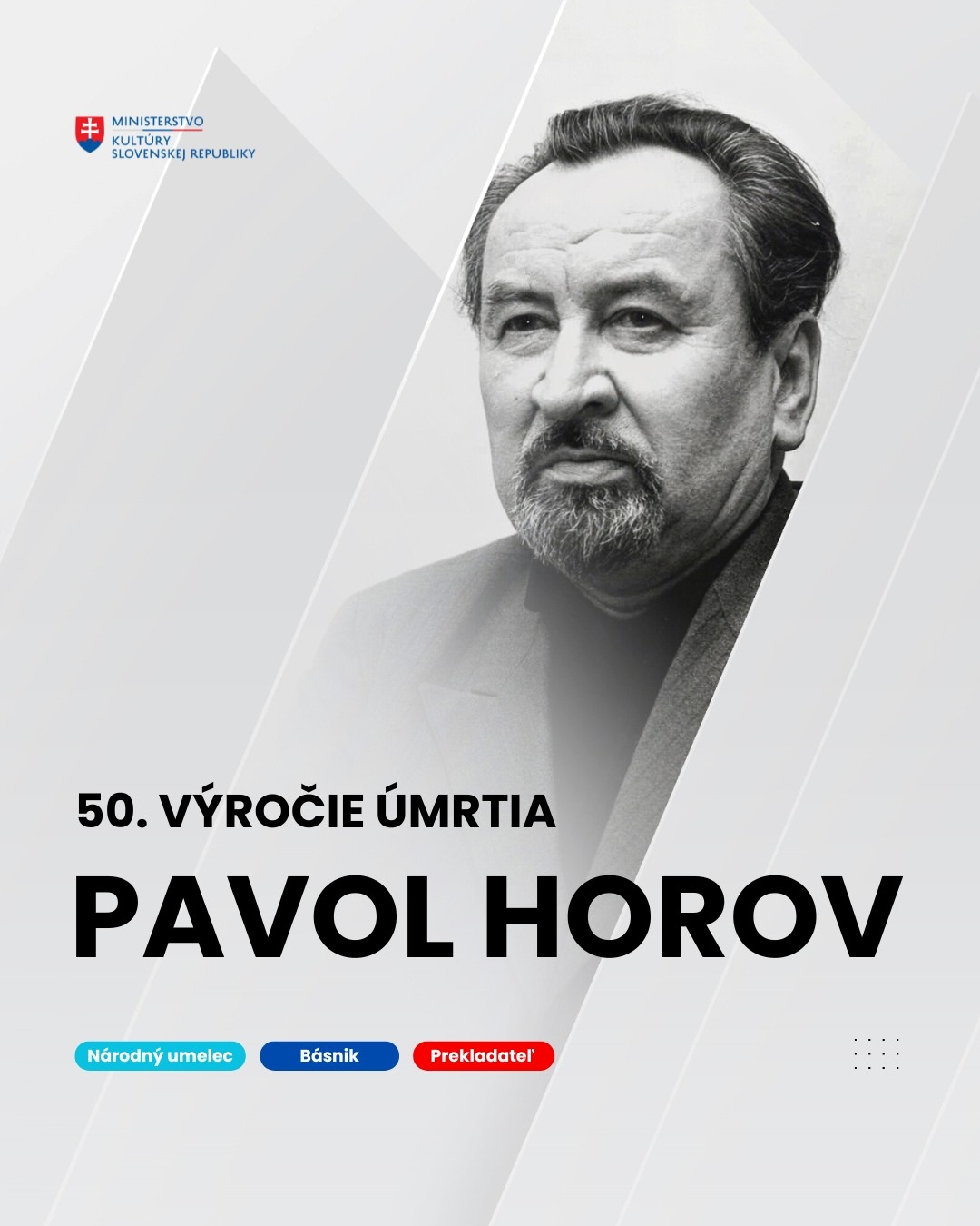 Pripomíname si 50. výročie úmrtia Pavla Horova