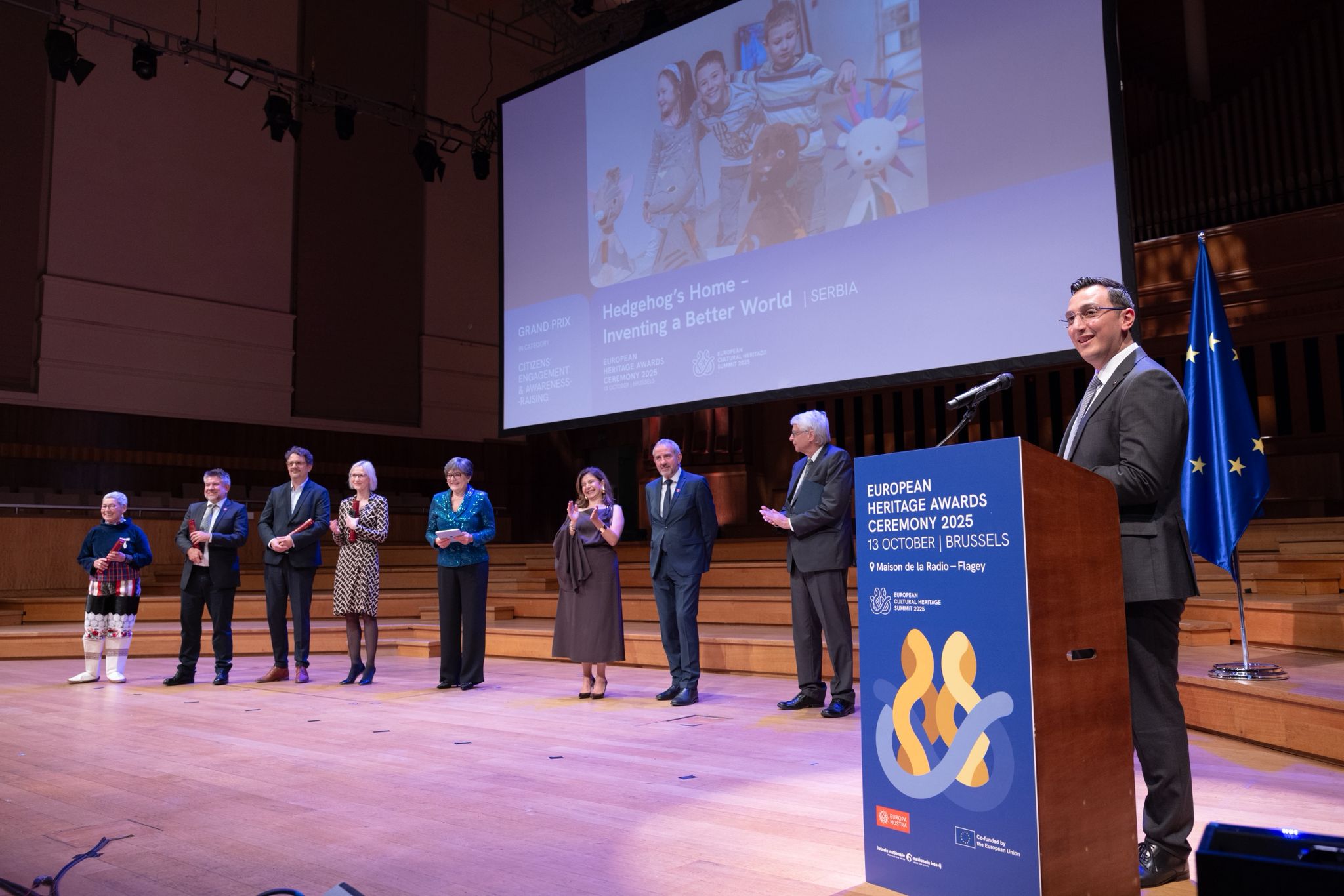 Štátny tajomník Mário Maruška sa zúčastnil slávnostnej ceremónie udeľovania cien European Heritage Awards v Bruseli