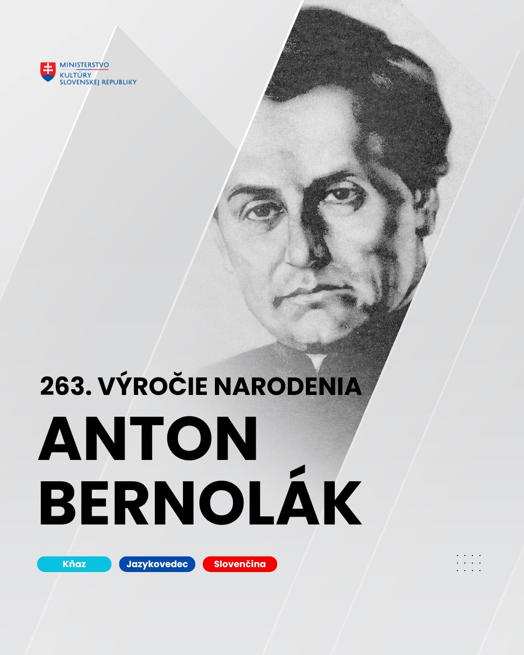 Pripomíname si narodenie Antona Bernoláka