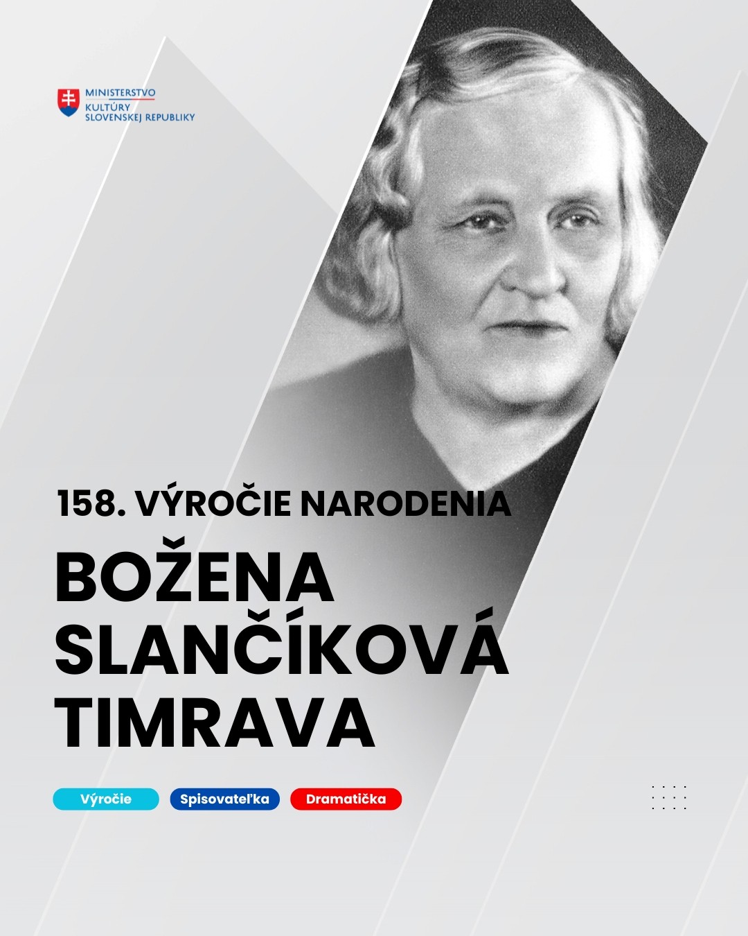 Pripomíname si narodenie Boženy Slančíkovej Timravy
