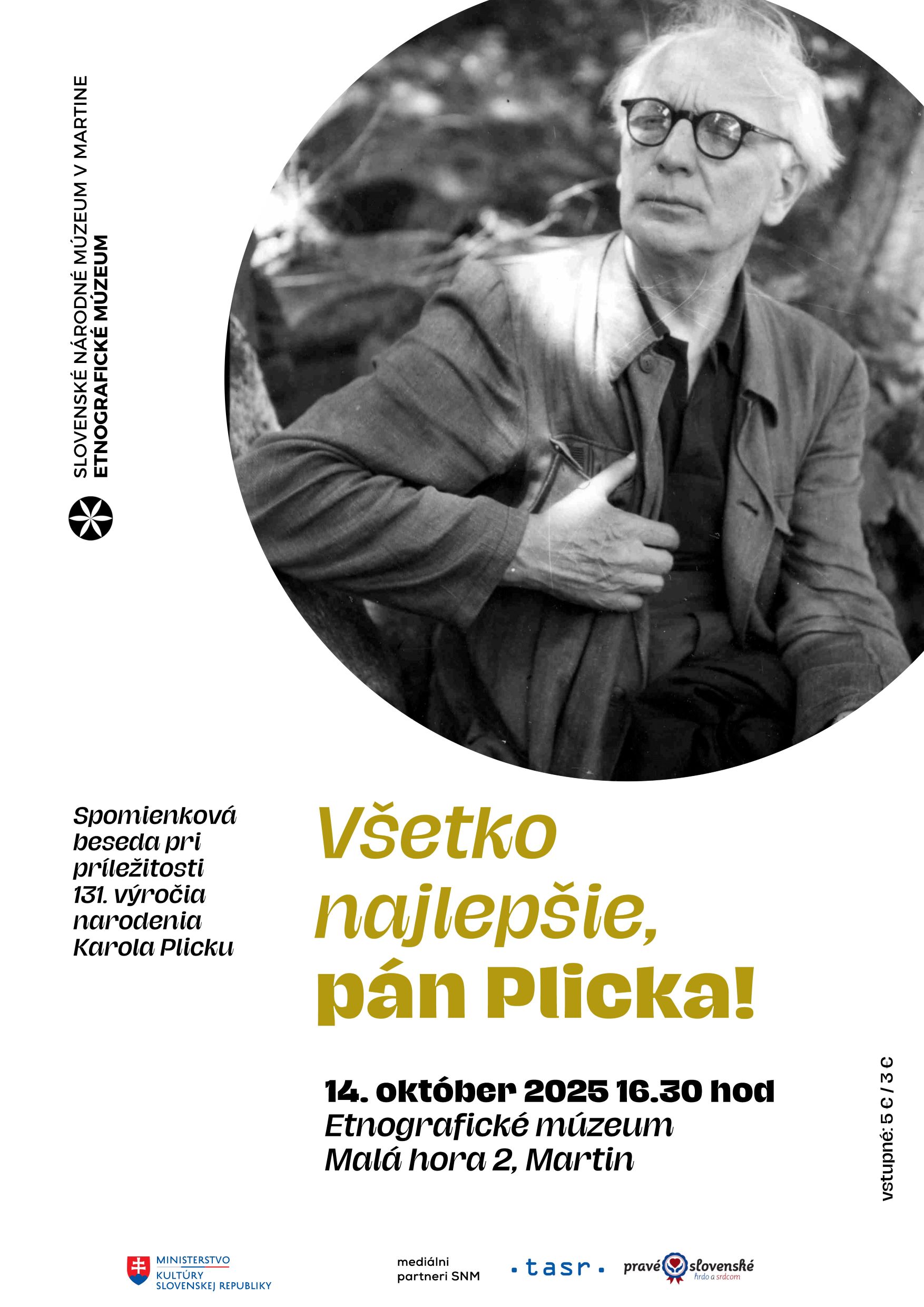 Všetko najlepšie, pán Plicka!
