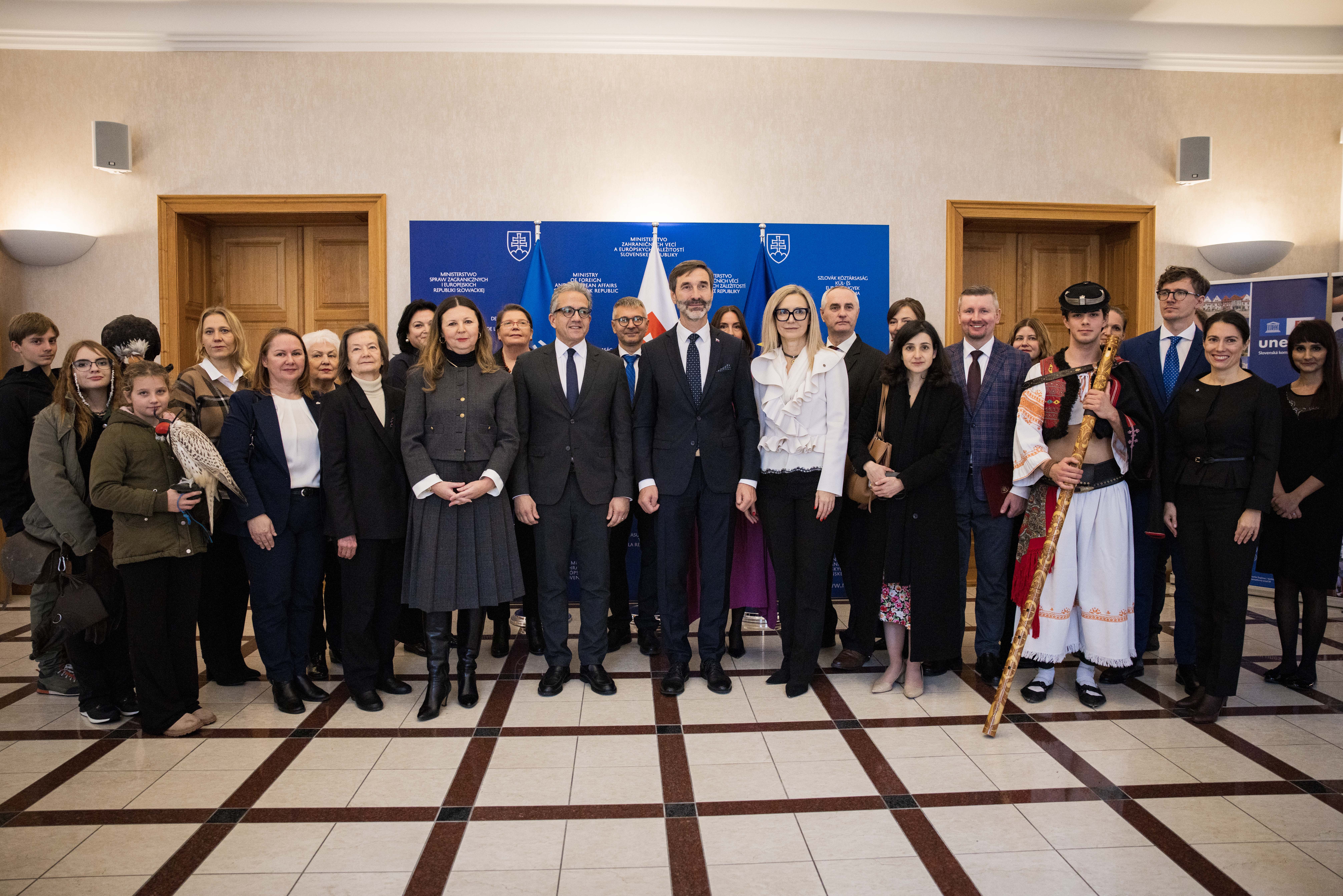 Generálny riaditeľ UNESCO navštívil Slovensko