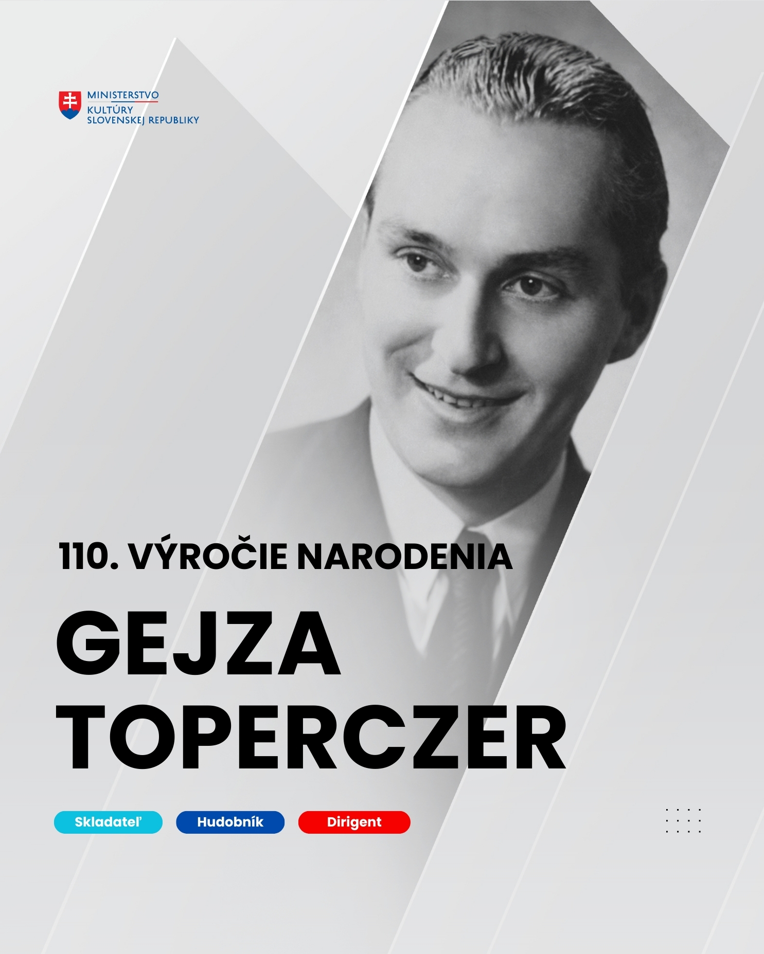 Pripomíname si 110. výročie narodenia Gejzu Toperczera