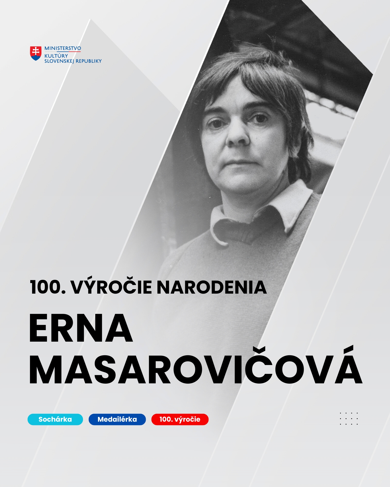 Pripomíname si 100 rokov narodenia Erny Masarovičovej