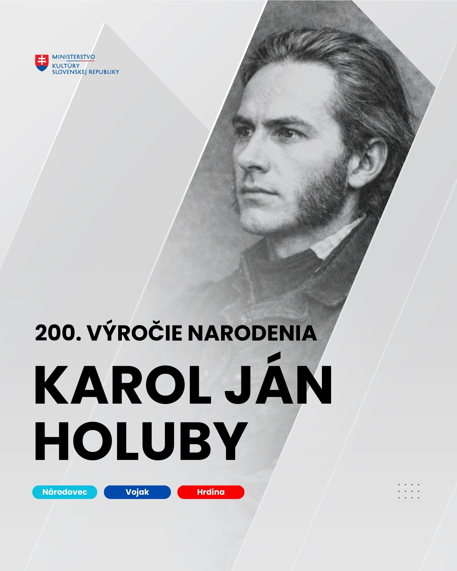 Pripomíname si 200. výročie narodenia Karola Jána Holubyho