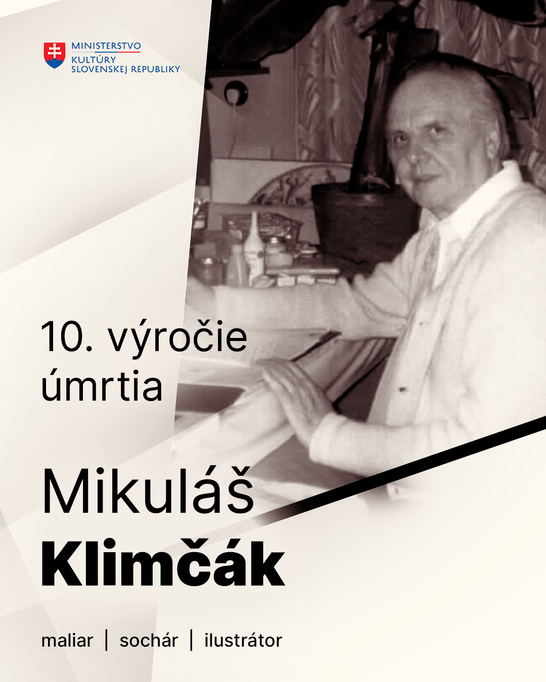 Pripomíname si 10 rokov od úmrtia Mikuláša Klimčáka