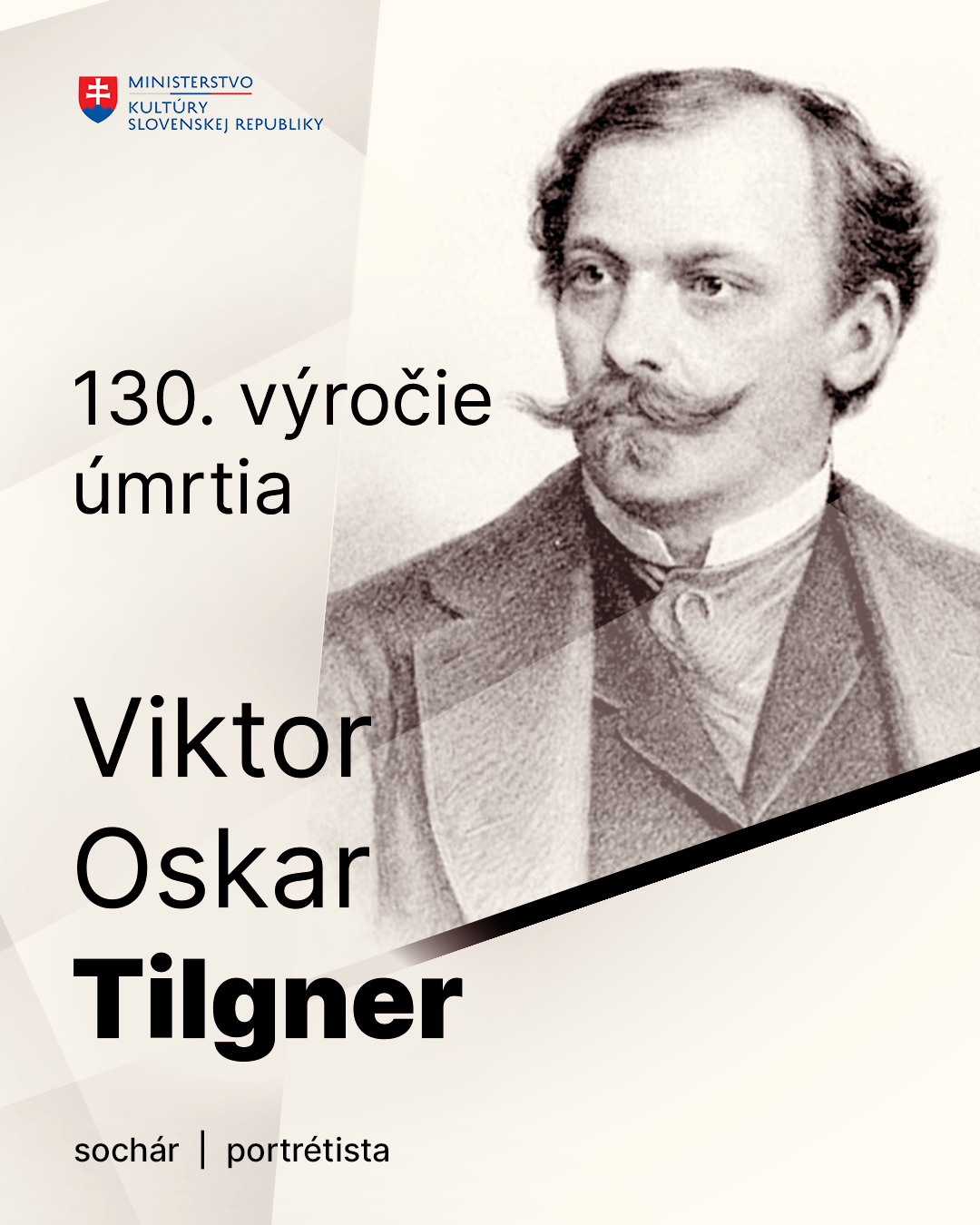 Pripomíname si 130. výročie úmrtia Viktora Oskara Tilgnera