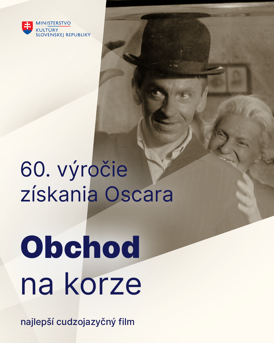 Pripomíname si 60. výročie získania Oscara pre film Obchod na korze