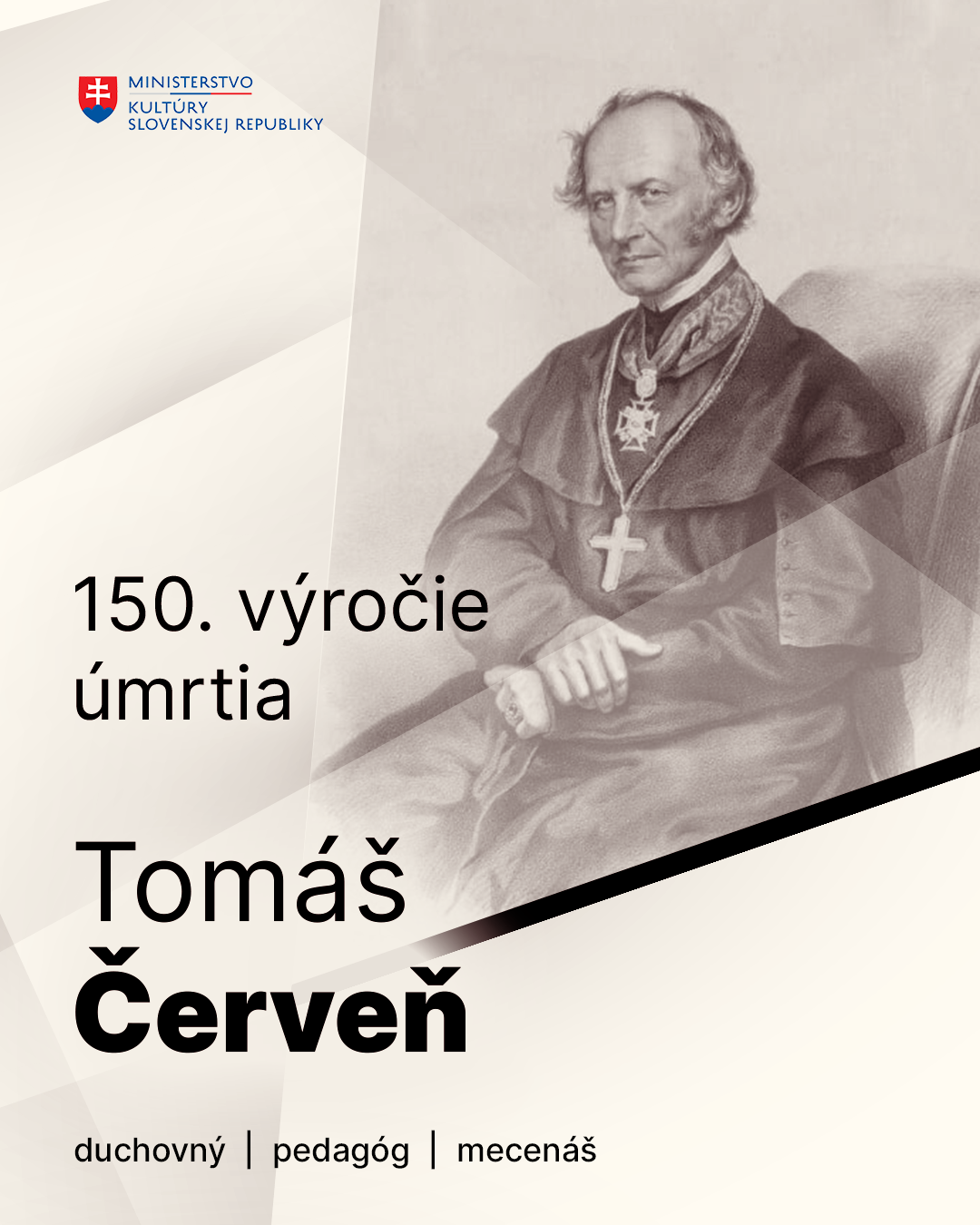 Pripomíname si 150. výročie úmrtia Tomáša Červeňa