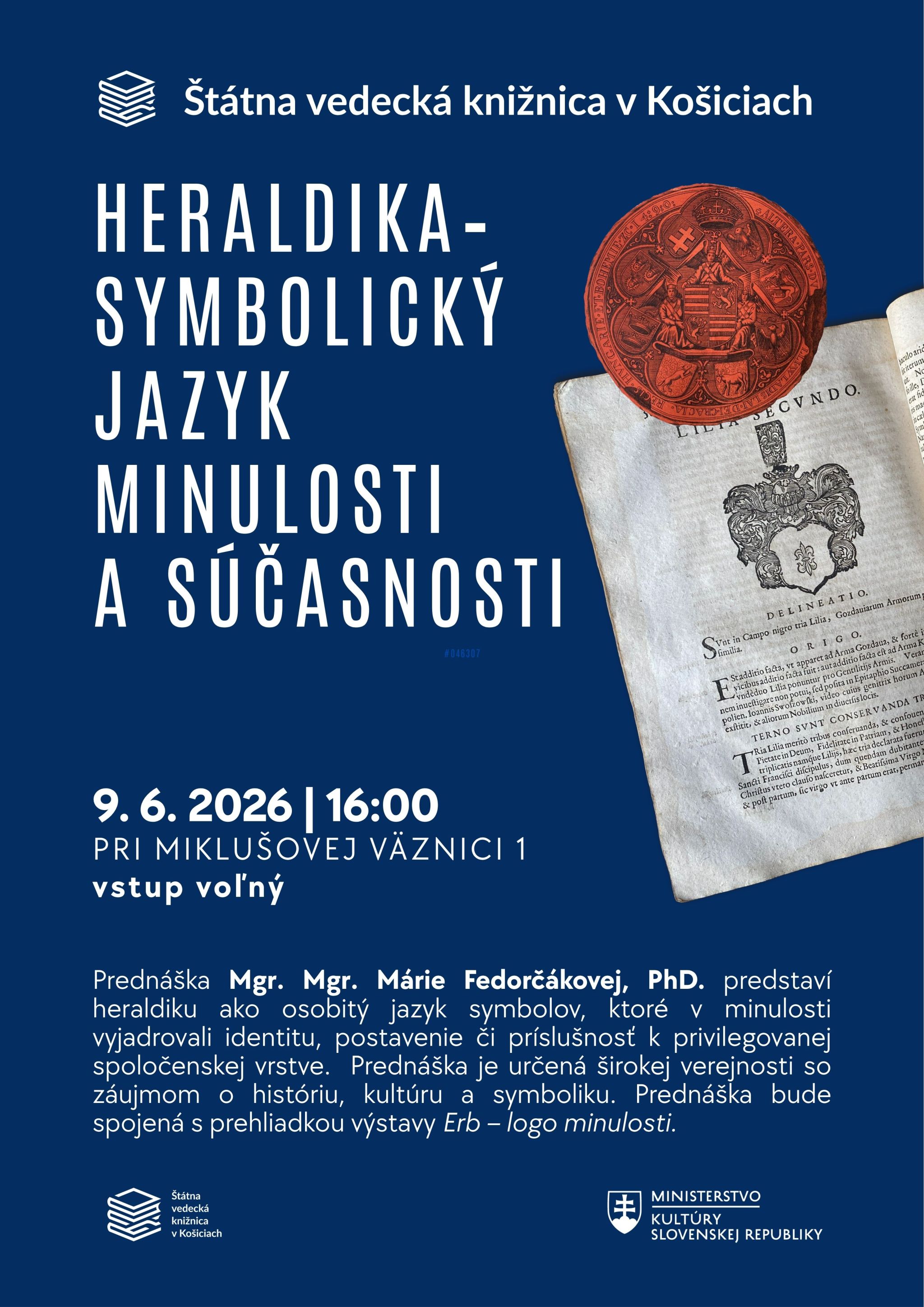 Heraldika – symbolický jazyk minulosti a súčasnosti