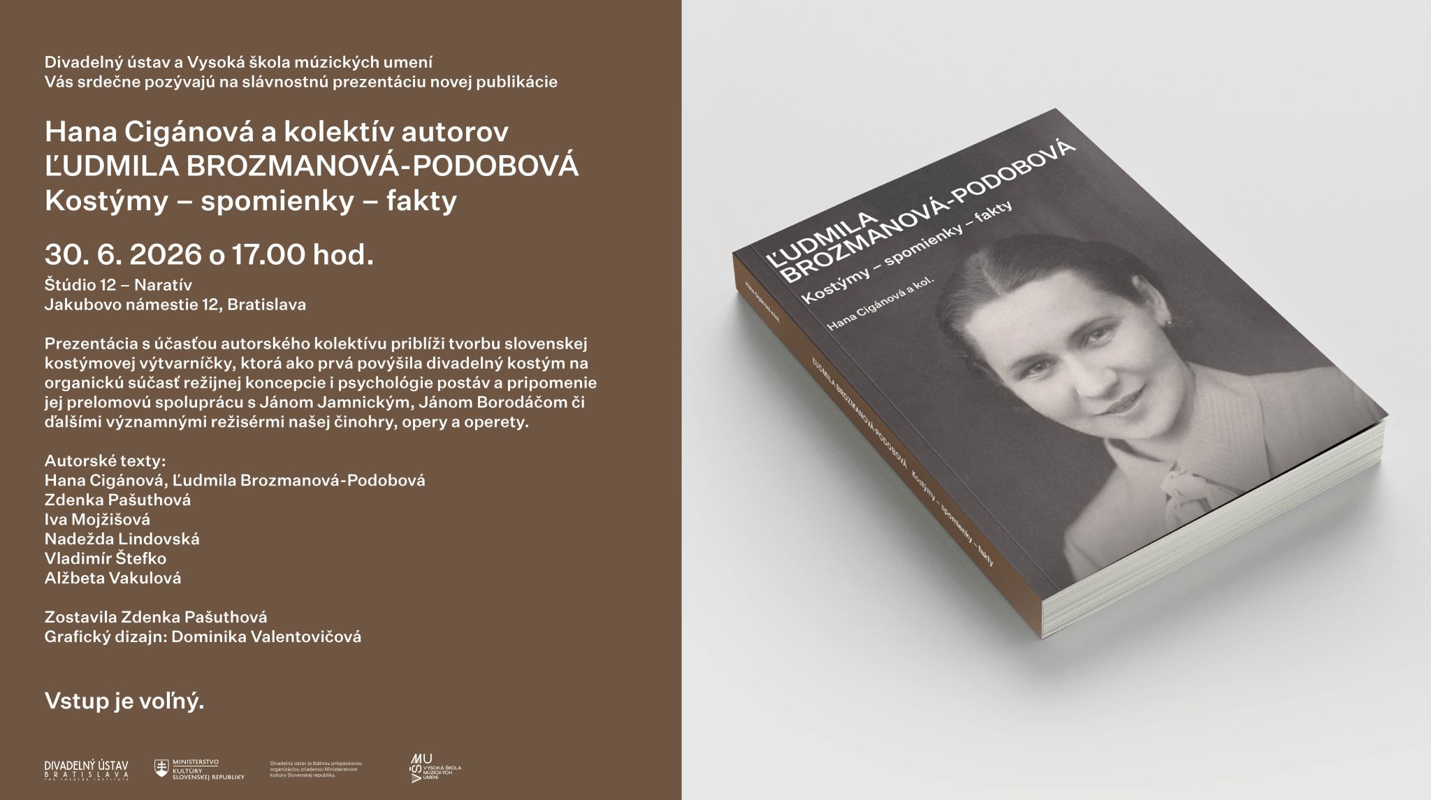 Pocta priekopníčke slovenskej kostýmovej tvorby