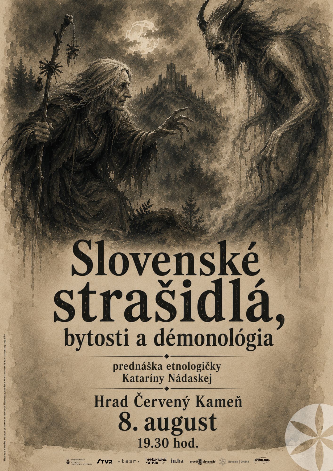 Vodník, legendy a slovenské strašidlá ožijú na hrade Červený Kameň